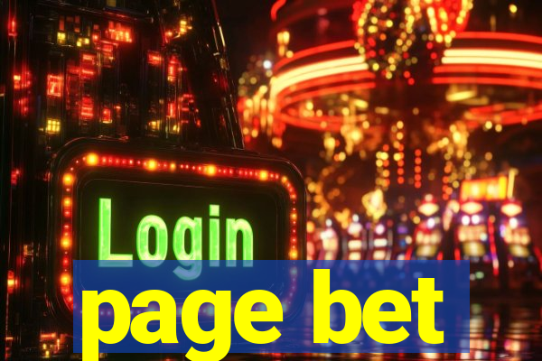 page bet